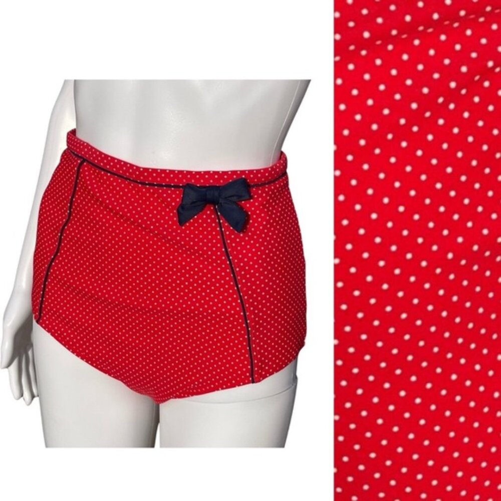 Panache HIGH WAIST Polka Dot Swim Bottom